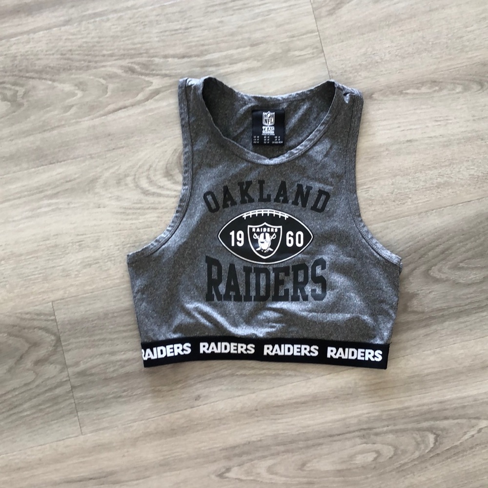 Oakland Raiders Crop Top
